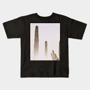 Cacti, Desert, Modern art, Wall art, Print, Minimalistic, Modern, Scandinavian print Kids T-Shirt